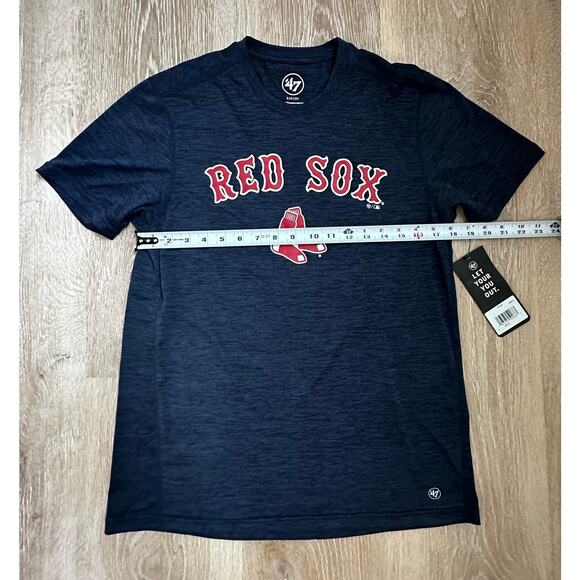 47|SS Athletic Tee|Boston Red Sox|NWT|Blue|SZ S - Picture 6 of 7